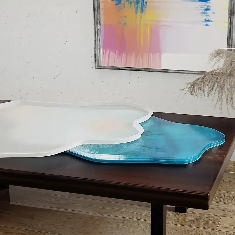2026-Large 61cm Irregular tray - Resin Ocean Wave Mold のレビューと価格