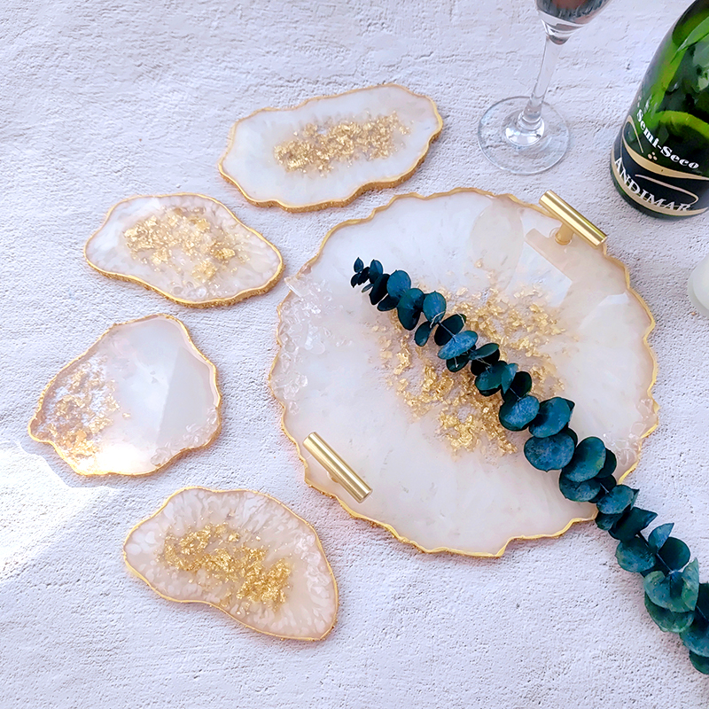 DM272 Resin GoGo Irregular Sha - Geode Mold Silicone のレビューと価格