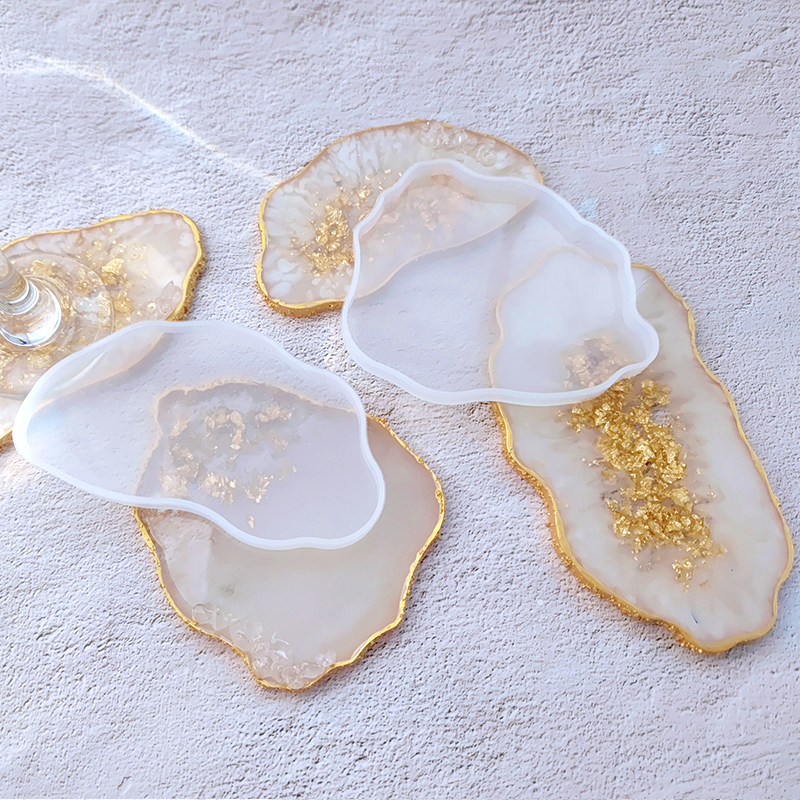 DM272 Resin GoGo Irregular Sha - Geode Mold Silicone のレビューと価格