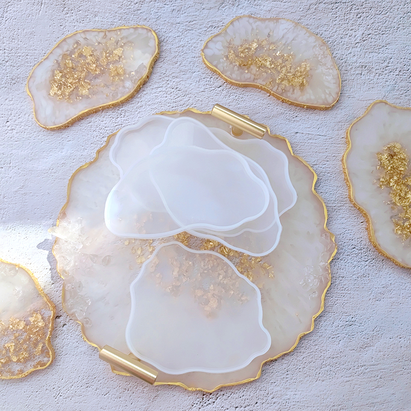 DM272 Resin GoGo Irregular Sha - Geode Mold Silicone のレビューと価格