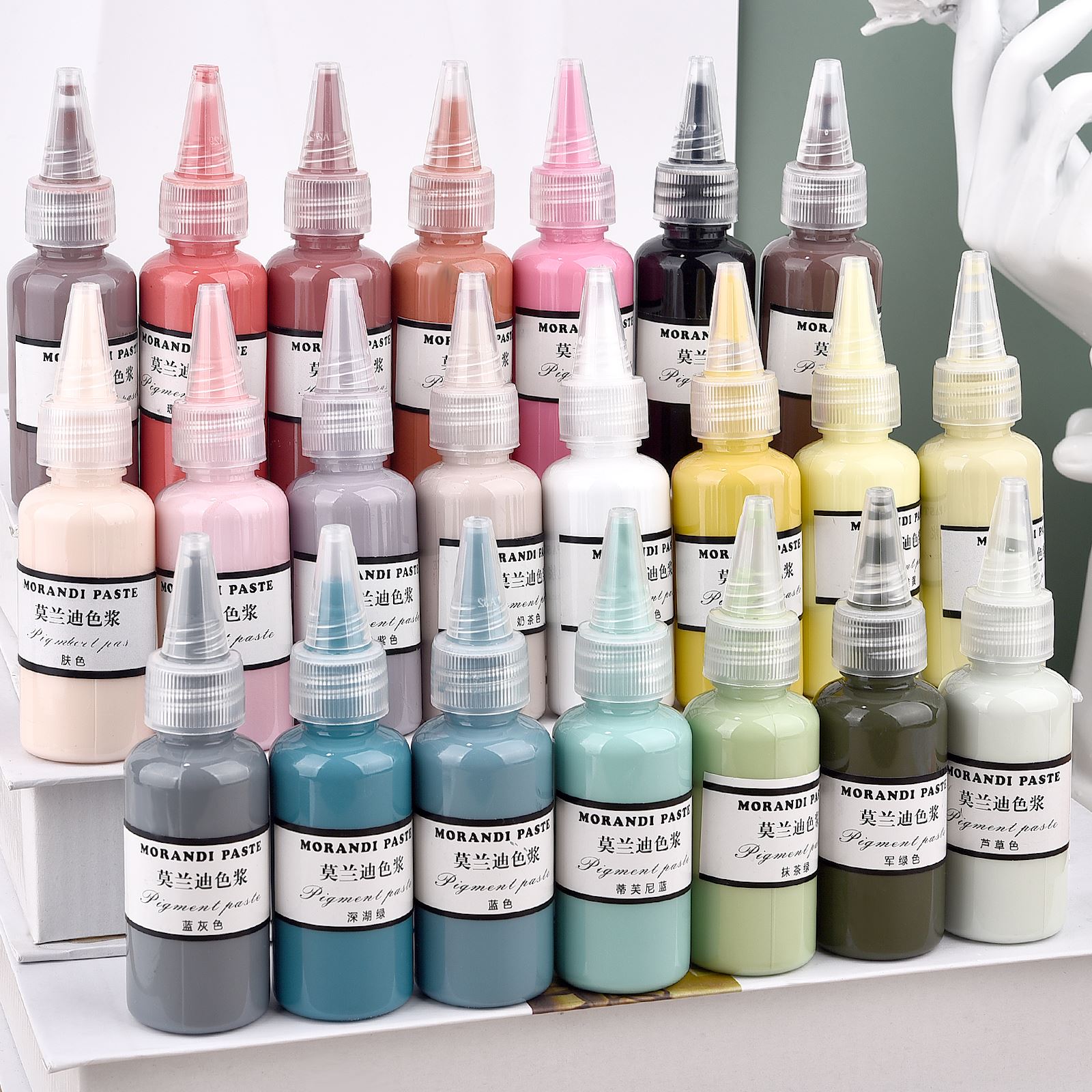 Morandi Colors Liquid Resin Pi - Resin Pigment Set のレビューと価格