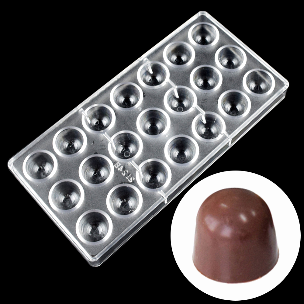 21 Cavity Dome Chocolate Mold  - Dome Mold Clear のレビューと価格
