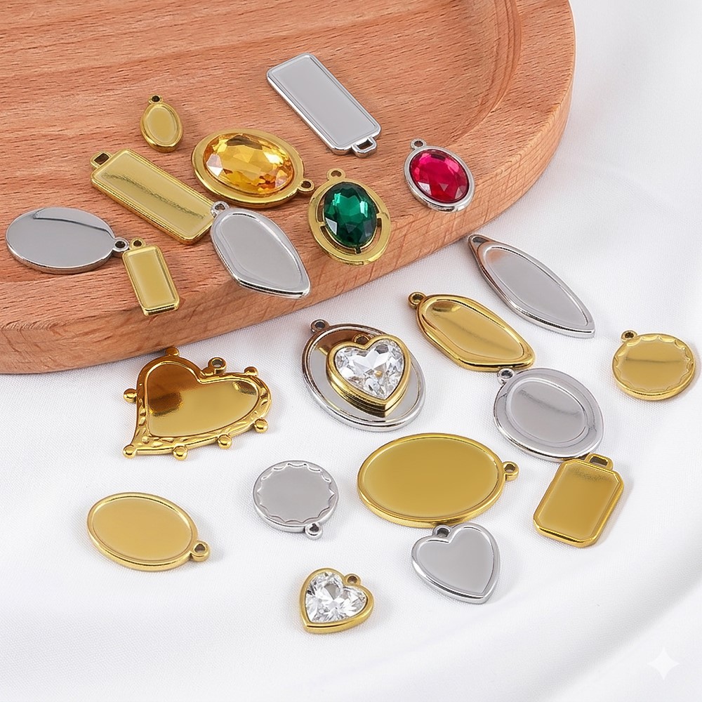 5pcs 1pcs No Fade Stainless Ir - Resin Craft Supplies のレビューと価格