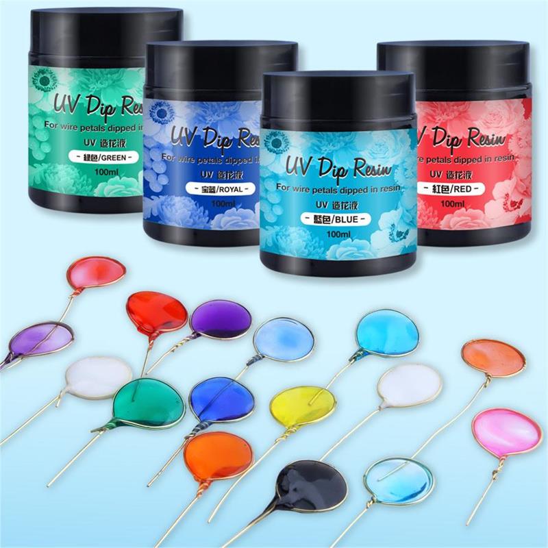 100ml UV DIP Resin Glue For Wi - Flower Preservation Resin のレビューと価格