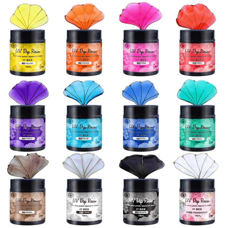100ml UV DIP Resin Glue For Wi - Flower Preservation Resin のレビューと価格