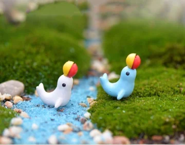 10Pcs/Hedgehog and Cows/Cute A - Terrarium Moss Art のレビューと価格