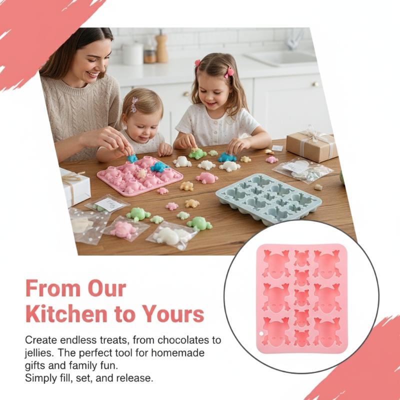 Frogs Silicone Mold, Candy Cho - Silicone Mold Tray のレビューと価格