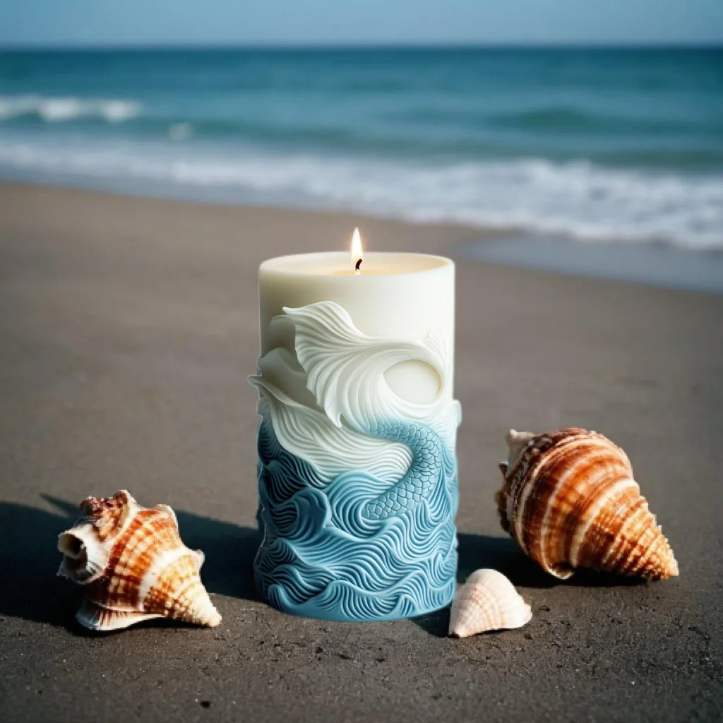 2024 ocean wave foam cylindric - Resin Ocean Wave Mold のレビューと価格