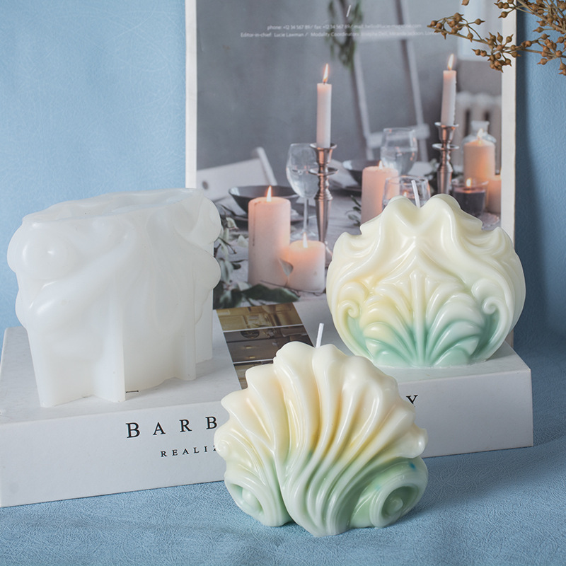 Ocean Shell Candle Silicone Mo - Resin Ocean Wave Mold のレビューと価格