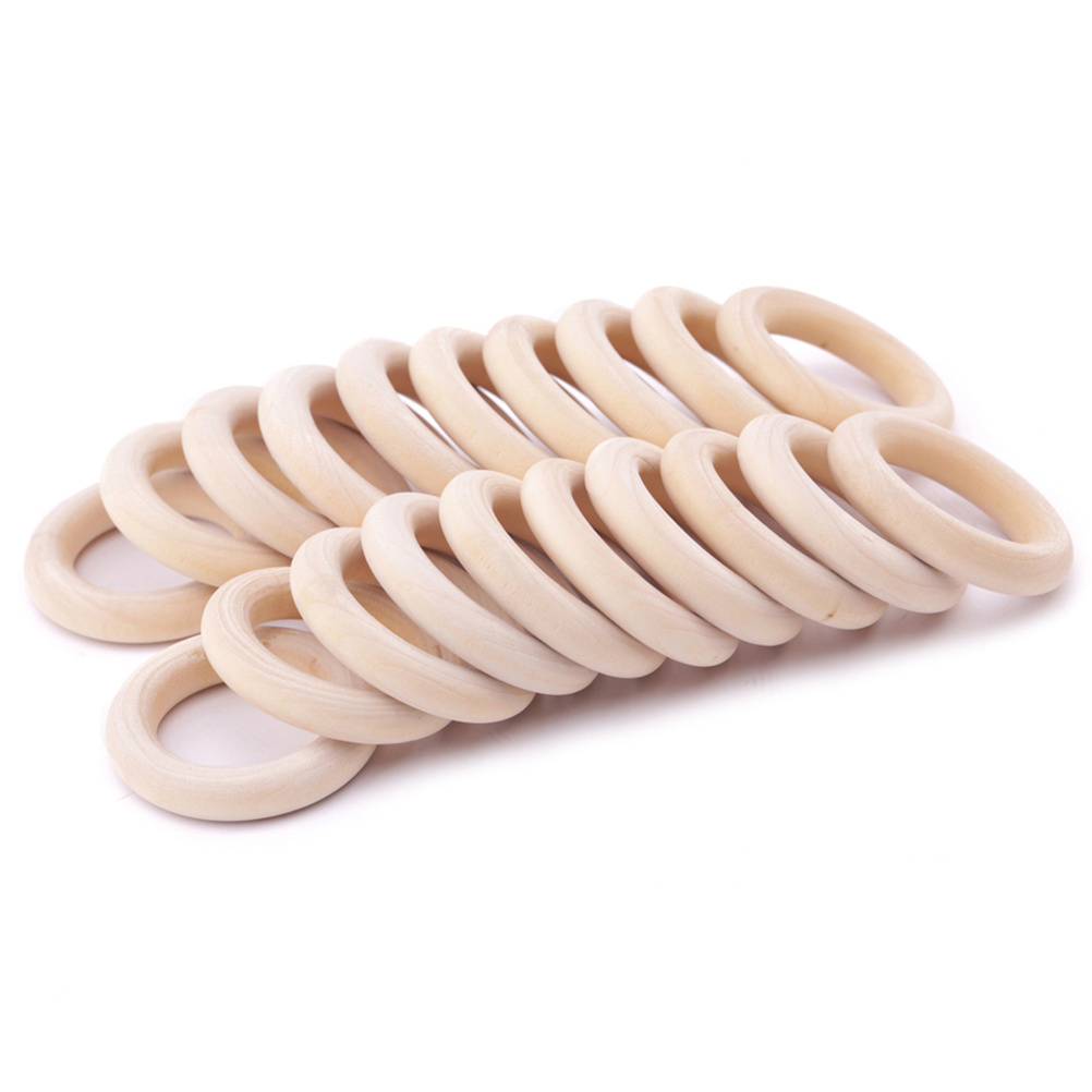 12Pcs Smooth Wooden Rings 55Mm - Wood Ring Blank のレビューと価格