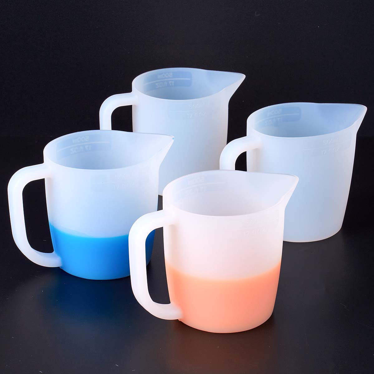 500ML Silicone Measuring Cup w - Mixing Cup Silicone のレビューと価格