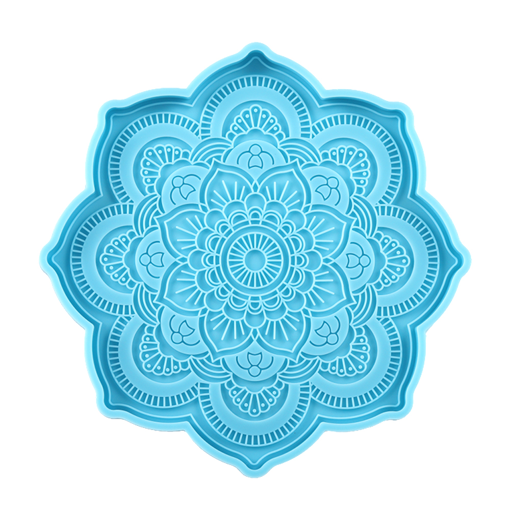 Mandala Coaster Silicone Mold  - Coaster Mold Round のレビューと価格