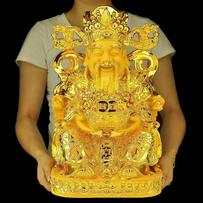 Feng Shui Gold God of Wealth L - Crafting Resin のレビューと価格