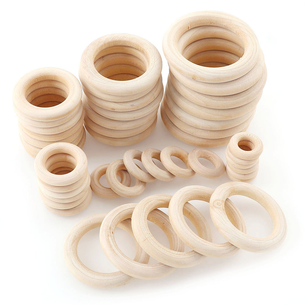 Unfinished Wooden Rings 20-60m - Wood Ring Blank のレビューと価格