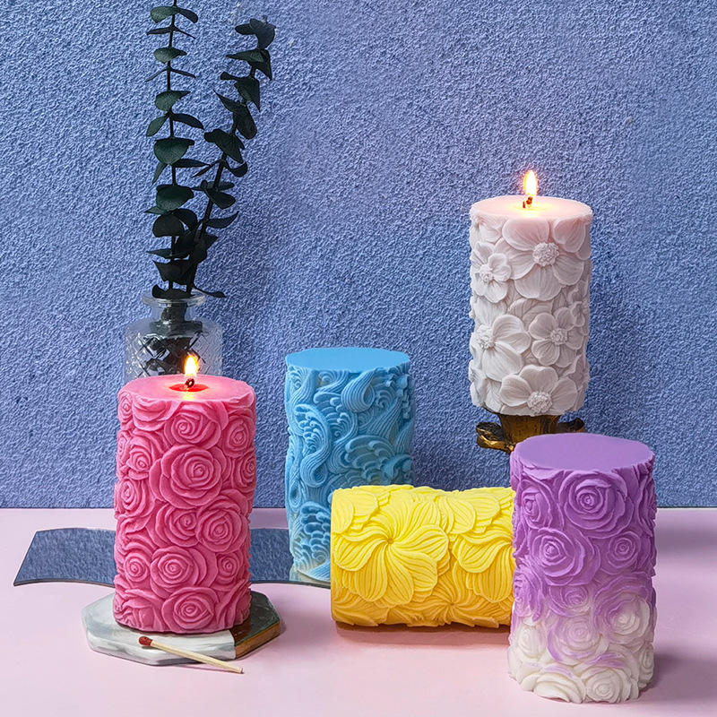 Ocean Waves Cylinder Aroma Can - Resin Ocean Wave Mold のレビューと価格