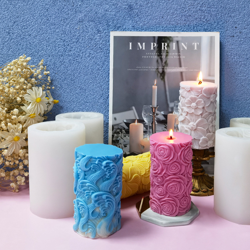 Ocean Waves Cylinder Aroma Can - Resin Ocean Wave Mold のレビューと価格