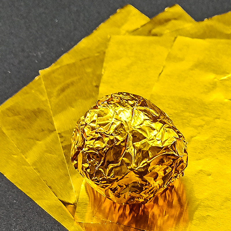 100pcs 20cm Gold Aluminium Foi - Gold Foil Flakes のレビューと価格