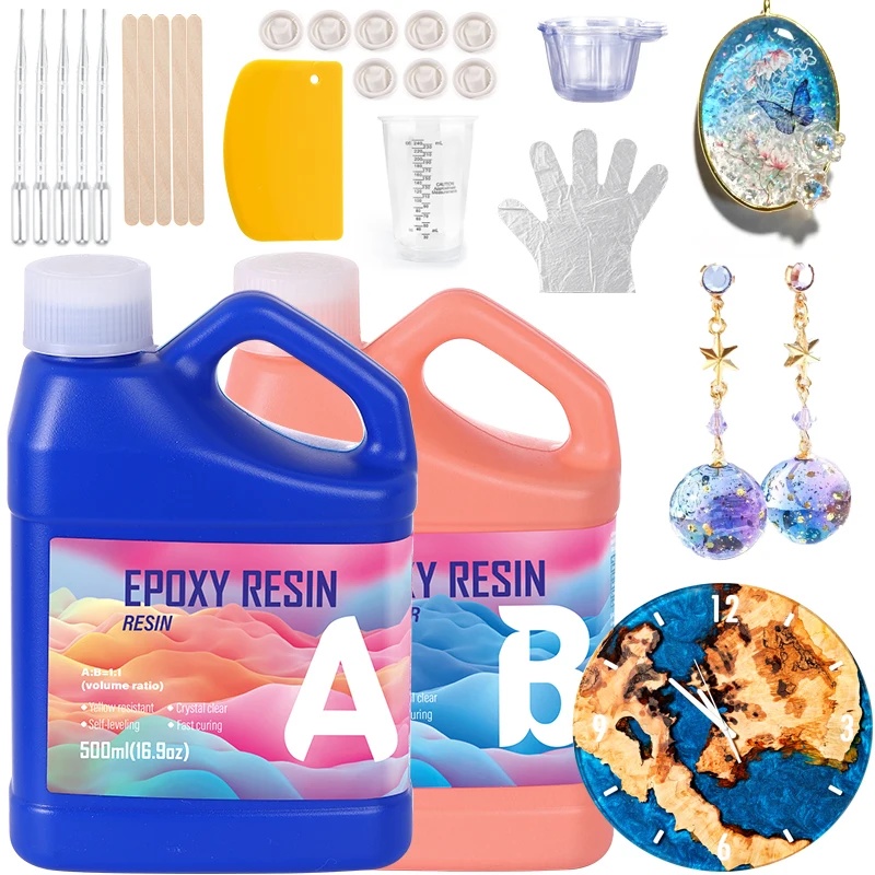Easy Mixing Epoxy Resin Kit Cr - Epoxy Uv Resin Kit のレビューと価格