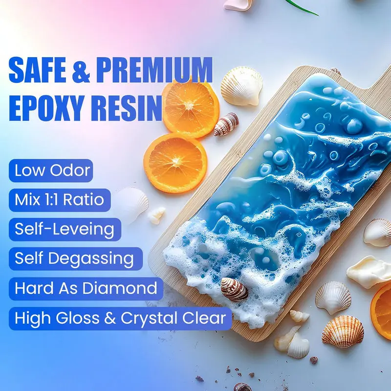 Easy Mixing Epoxy Resin Kit Cr - Epoxy Uv Resin Kit のレビューと価格