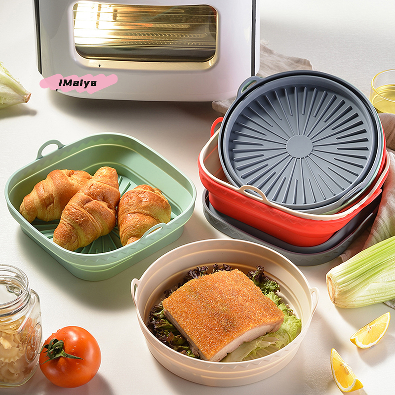 Square Foldable Air Fryer Sili - Silicone Mold Tray のレビューと価格