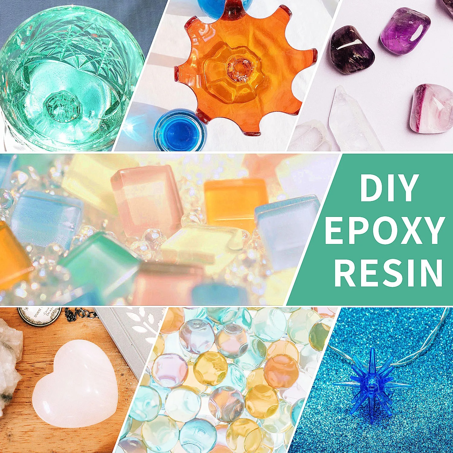 30Colors 5ml Epoxy Resin Pigme - Epoxy Uv Resin Kit のレビューと価格