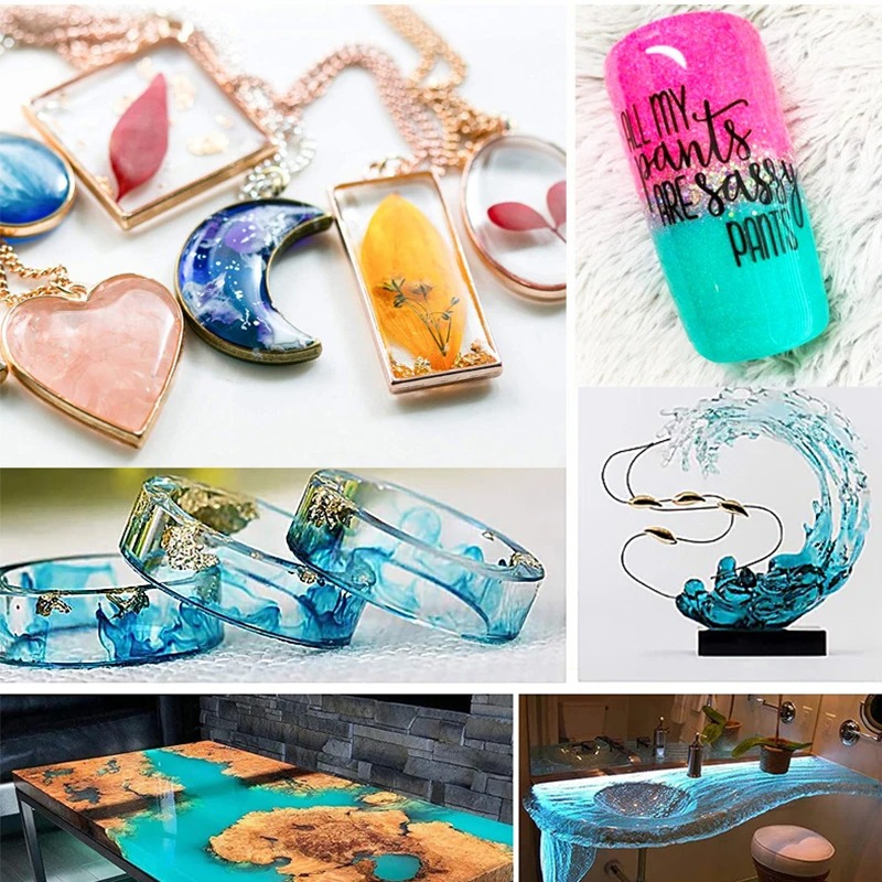 30Colors 5ml Epoxy Resin Pigme - Epoxy Uv Resin Kit のレビューと価格