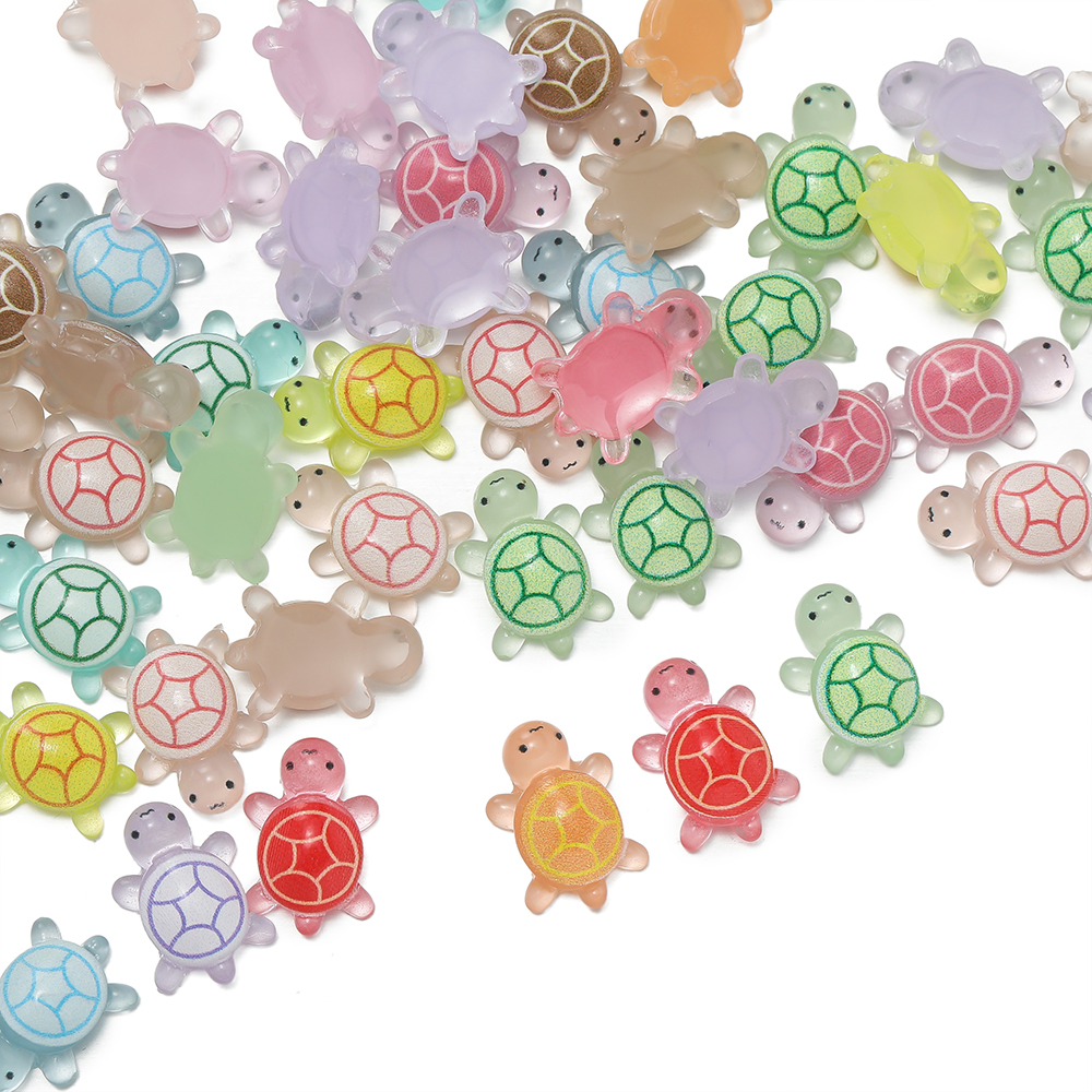 10pcs/lot Mini Resin Sea Turtl - Resin Crafts Diy のレビューと価格