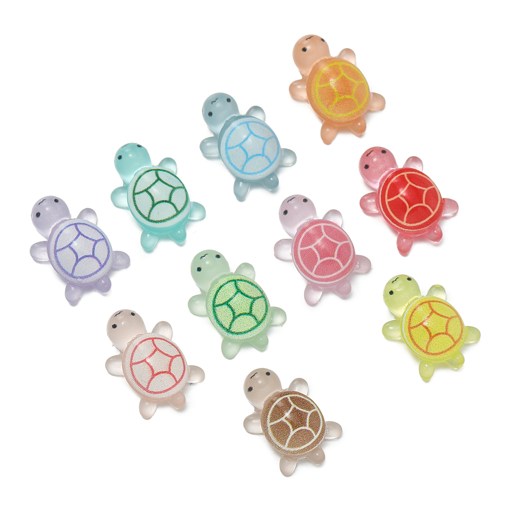 10pcs/lot Mini Resin Sea Turtl - Resin Crafts Diy のレビューと価格