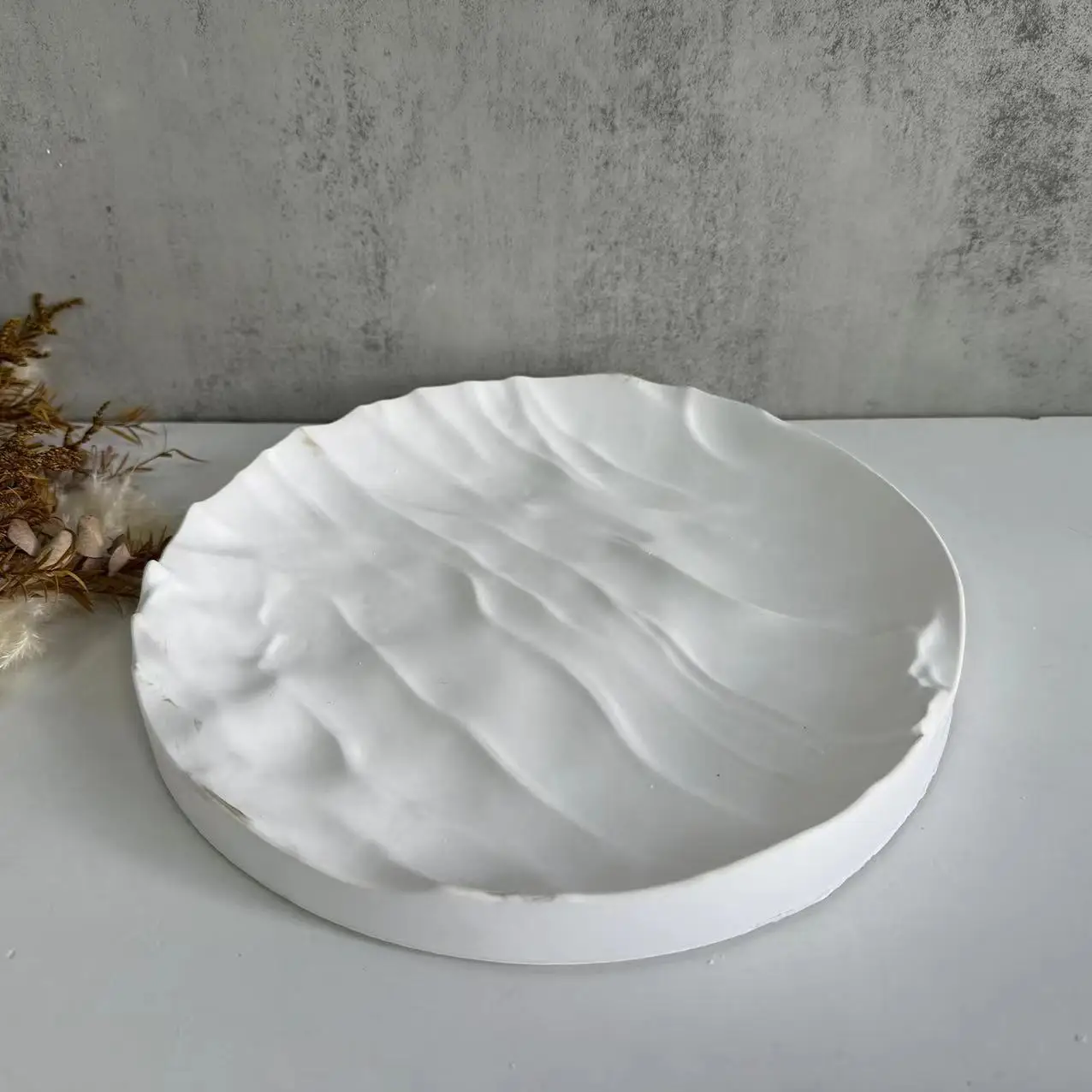Irregular Ocean Waves Large Ro - Coaster Mold Round のレビューと価格