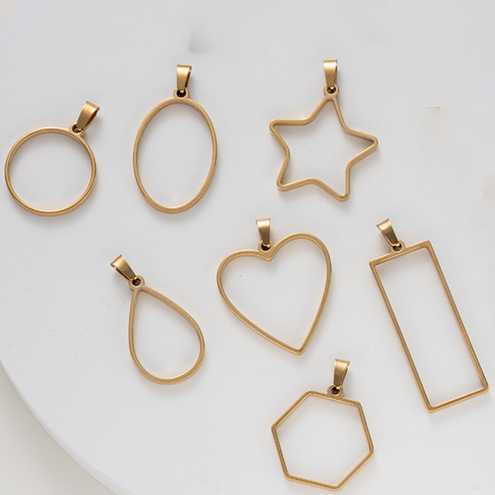5pcs Stainless Steel Open Back - Resin Craft Projects のレビューと価格