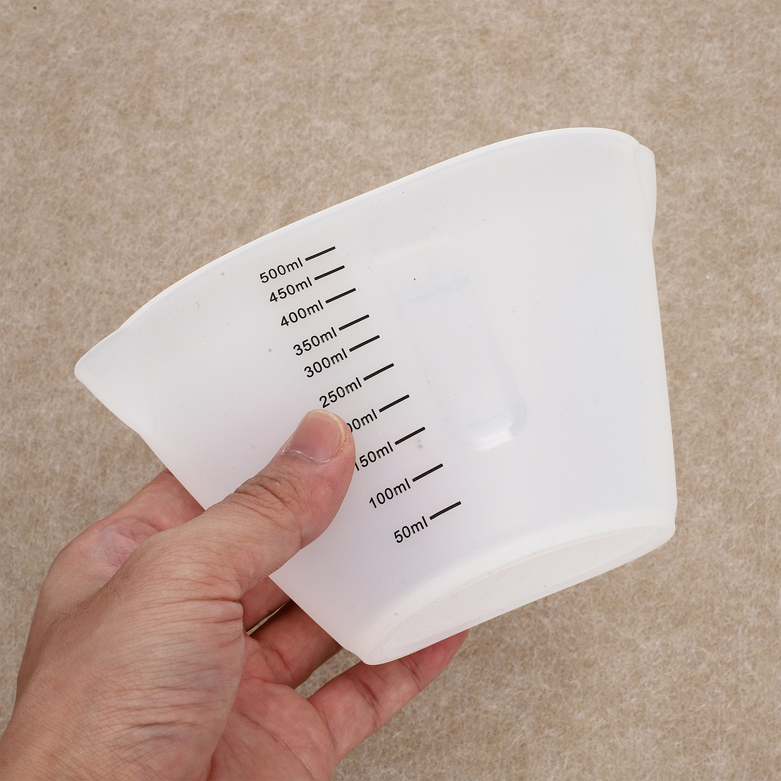 Graduated Measuring Cup Liquid - Mixing Cup Silicone のレビューと価格