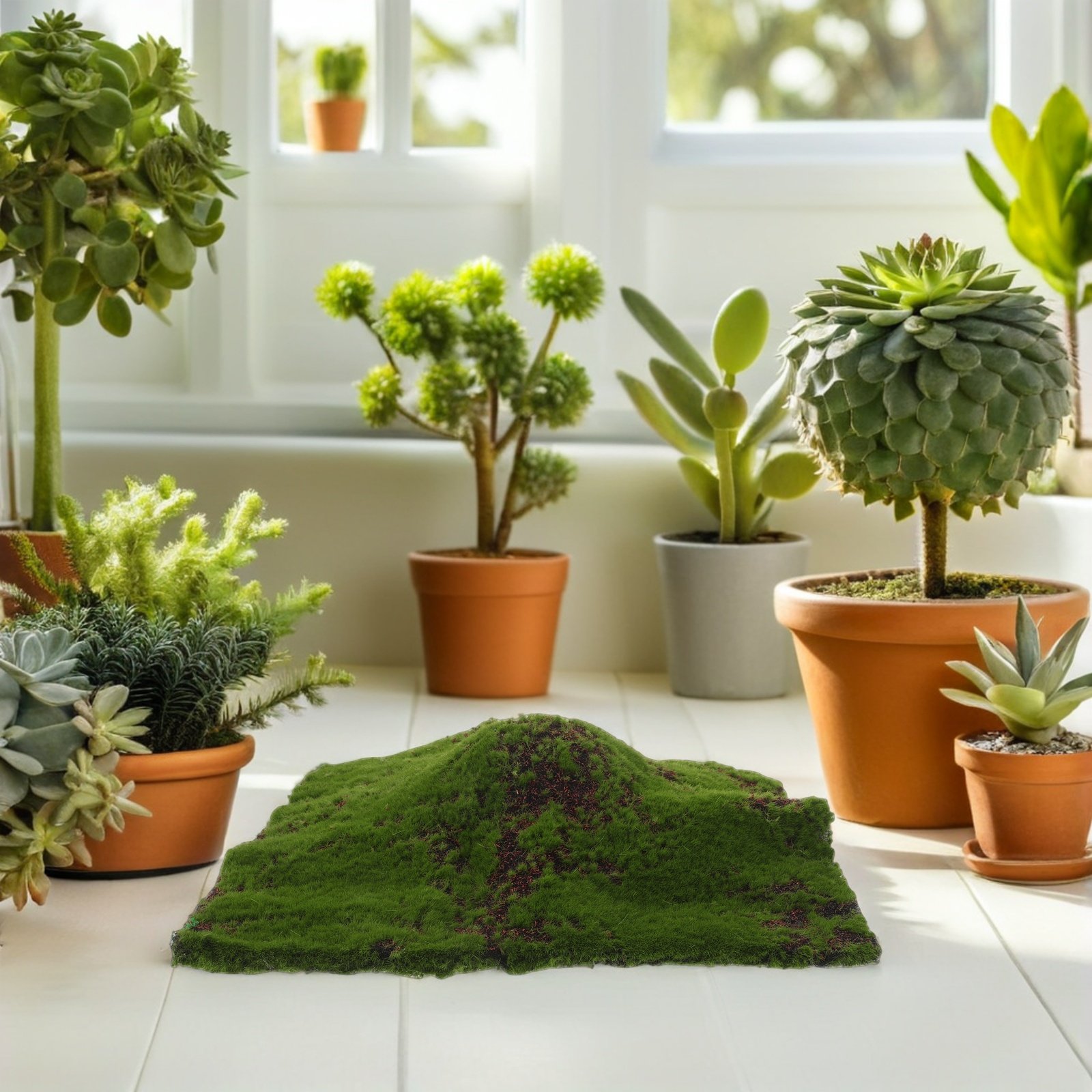 Fake Moss Grass Artificial Gre - Terrarium Moss Art のレビューと価格