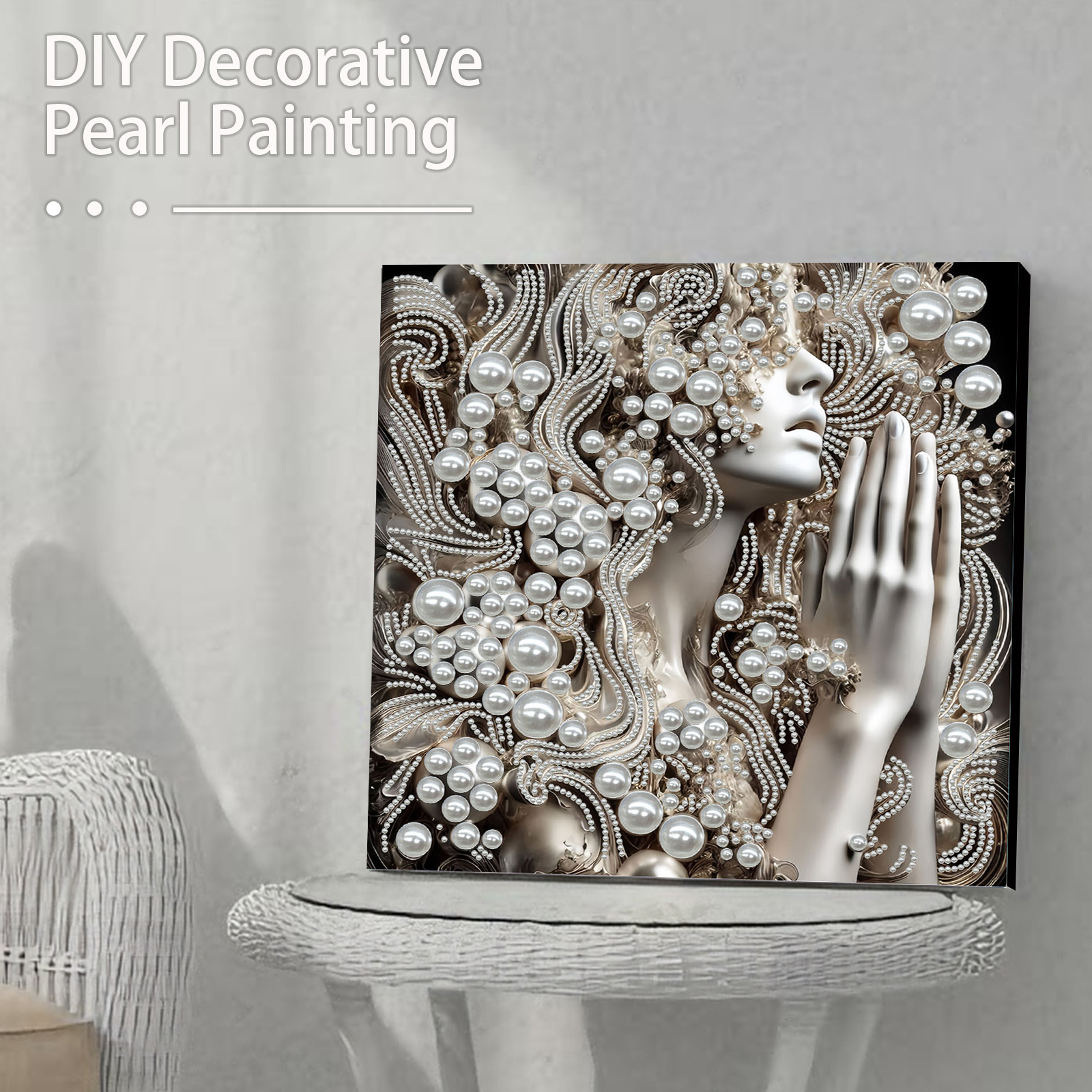 DIY Ladies Pearl Painting Art  - Resin Craft For Beginners のレビューと価格