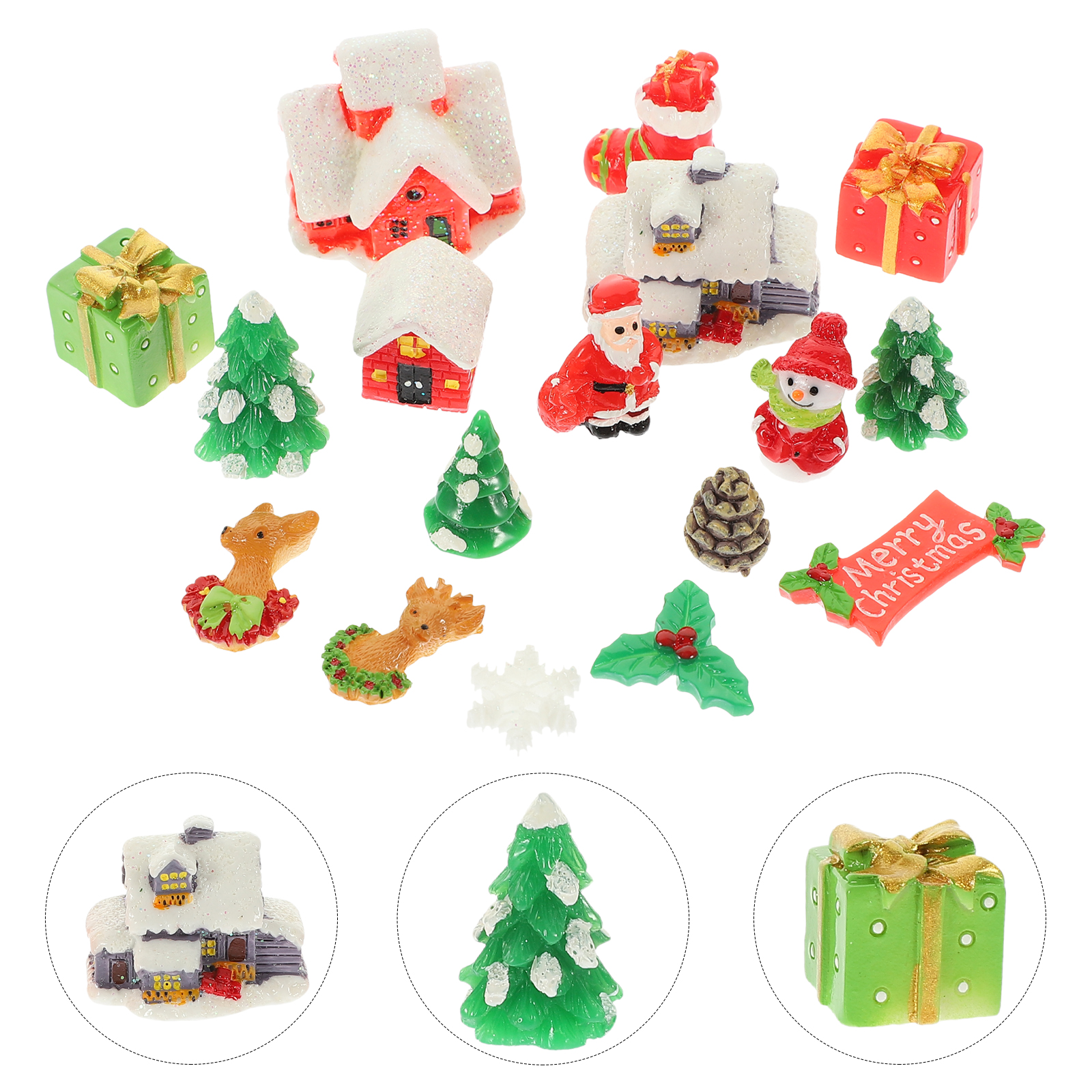 1 set Christmas Tree Decoratio - Resin Craft Ideas のレビューと価格