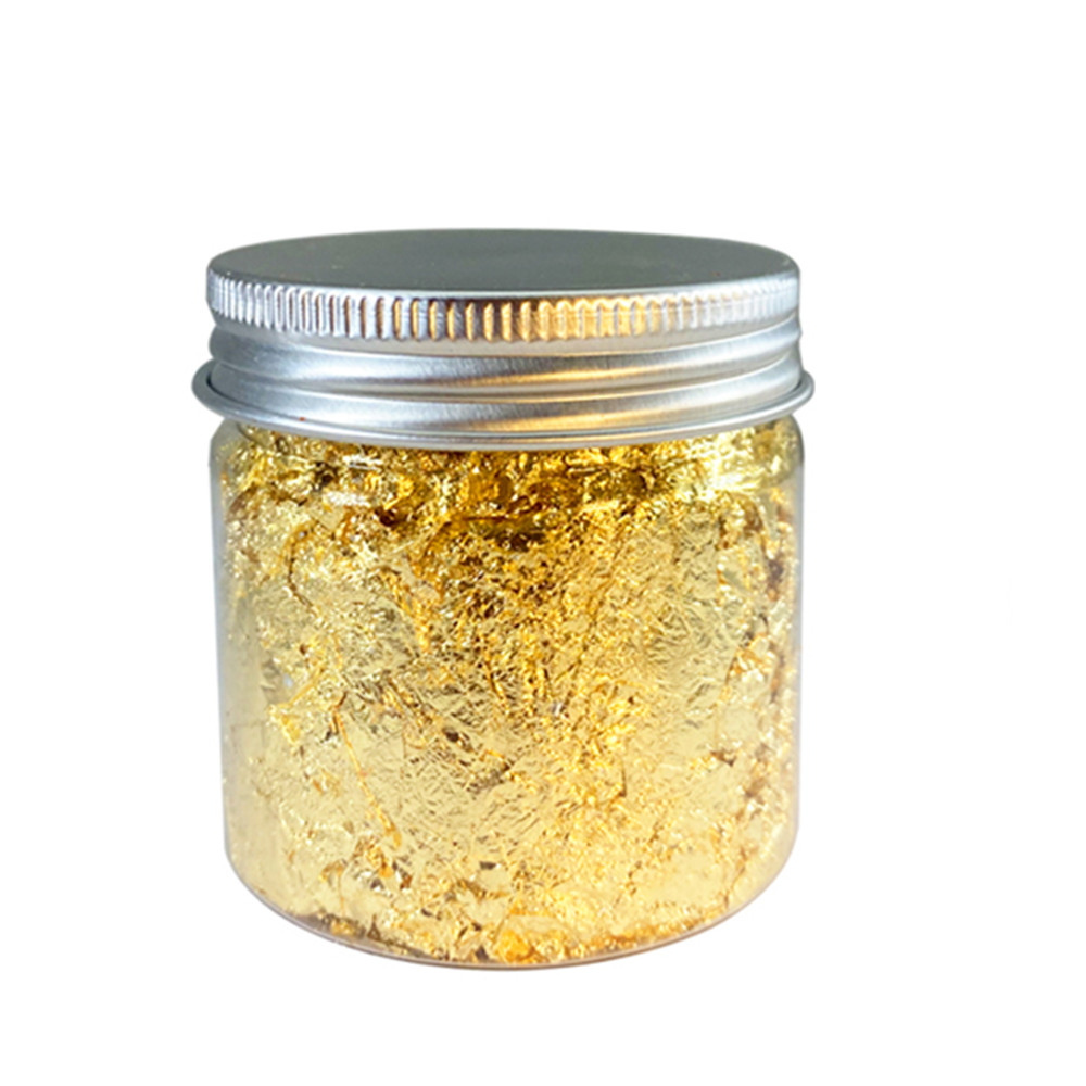 Imitation Rose Gold Silver Cop - Gold Foil Flakes のレビューと価格