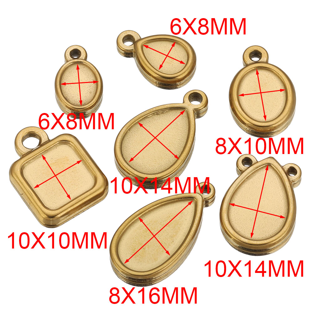 5pcs Stainless Steel Square Dr - Resin Craft Projects のレビューと価格