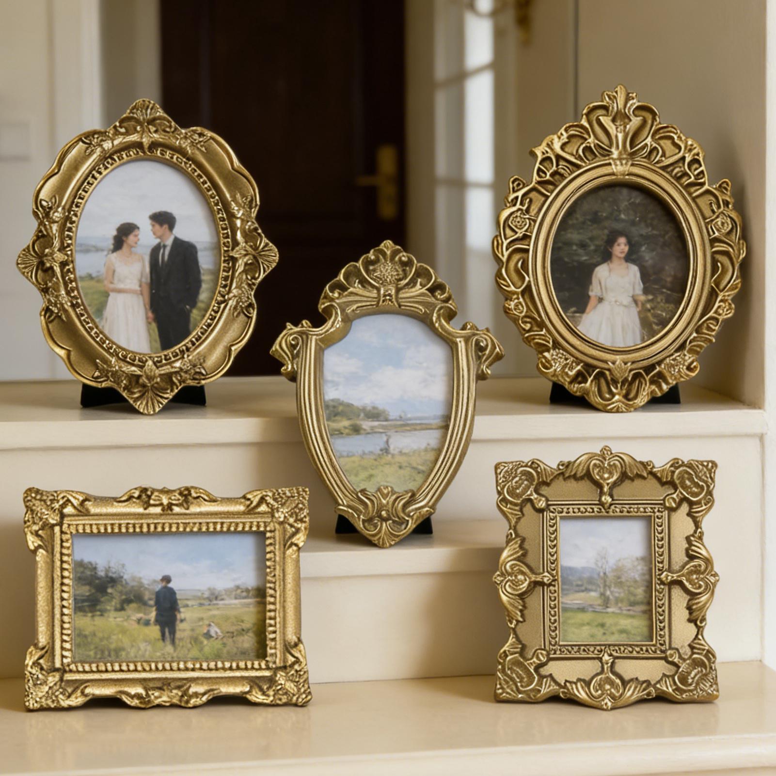 Miniature Picture Frames 5 Pcs - Resin Craft Ideas のレビューと価格