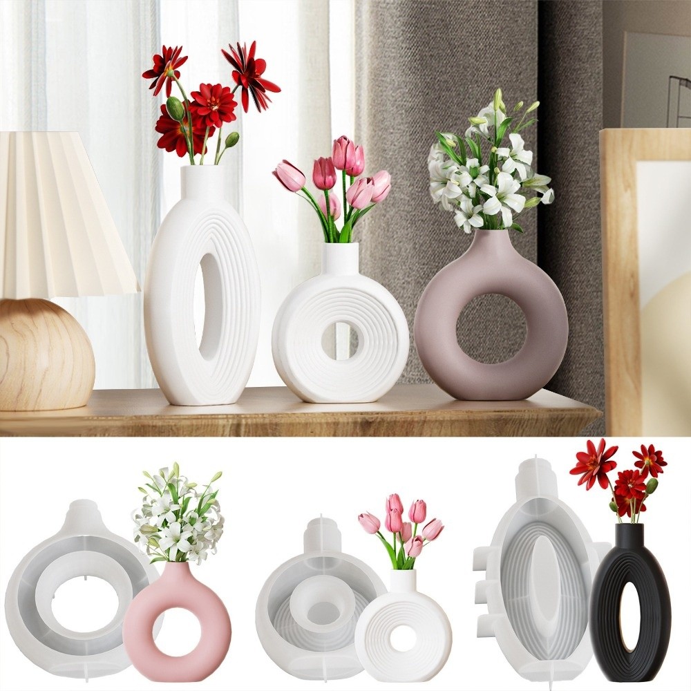 Modern Oval Stripe Silicone Va - Resin Craft Workshop のレビューと価格