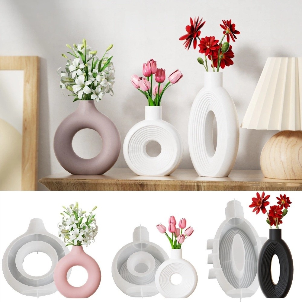 Modern Oval Stripe Silicone Va - Resin Craft Workshop のレビューと価格