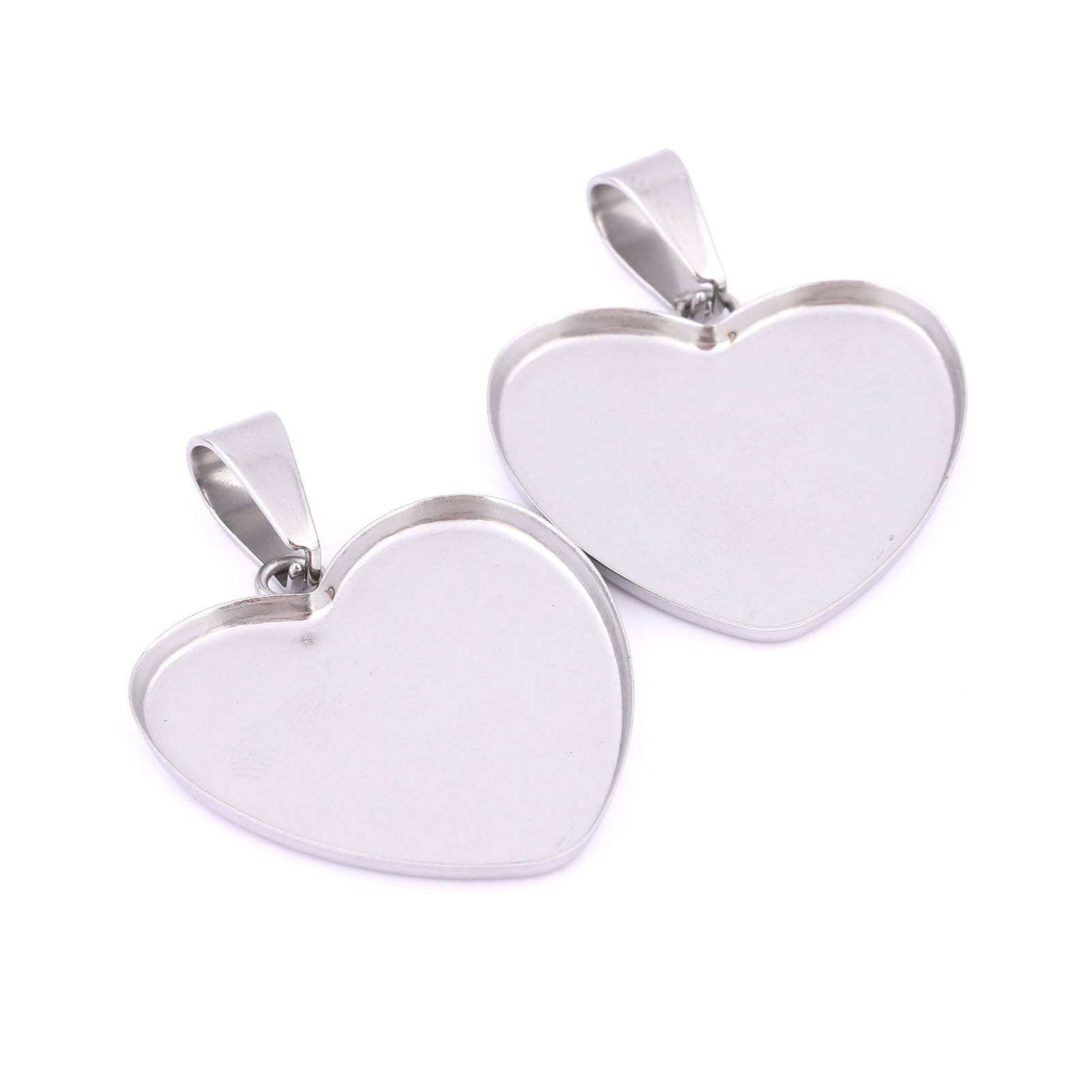 10pcs Stainless Steel Gold Pla - Bezels Set Pendant のレビューと価格