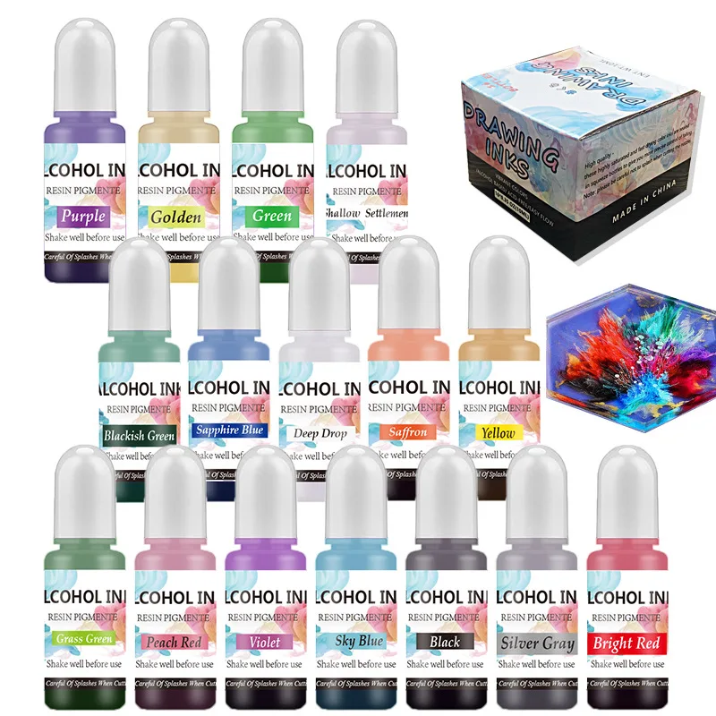 Color Pigment Set For Epoxy Re - Epoxy Uv Resin Kit のレビューと価格
