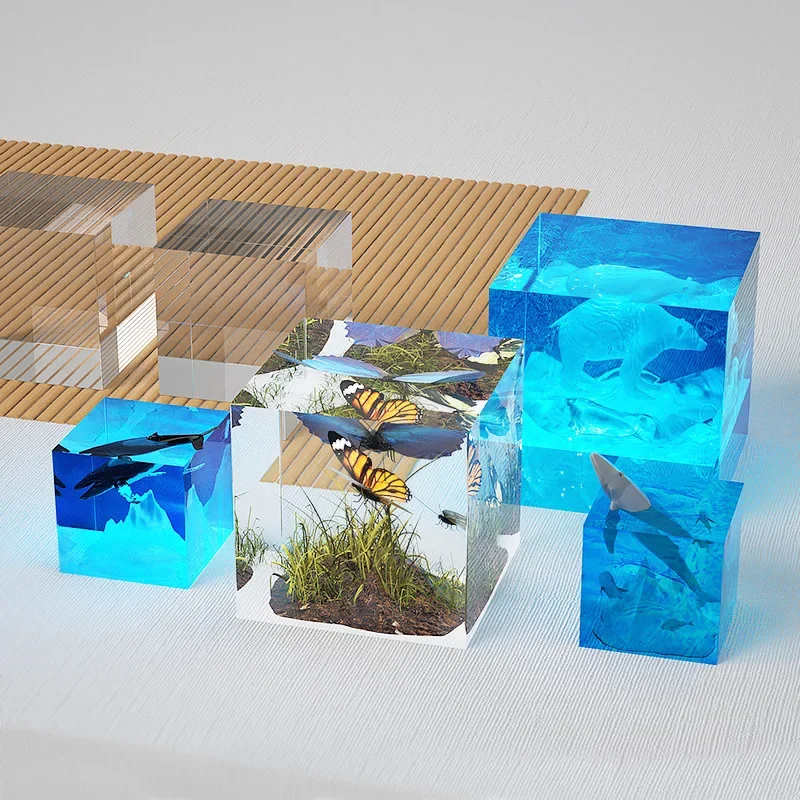 Large Square Resin Molds Upgra - Flower Preservation Resin のレビューと価格