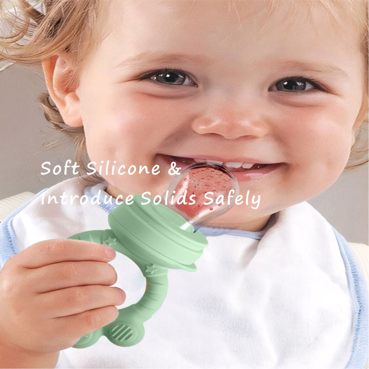 Baby Fruit Food Feeder & Freez - Silicone Mold Tray のレビューと価格