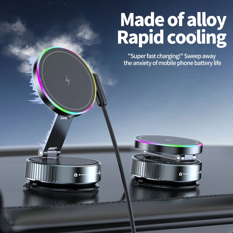 15W Wireless Car Charger Phone - Vacuum Chamber Small のレビューと価格