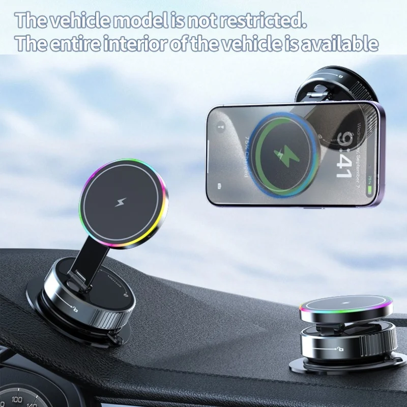 15W Wireless Car Charger Phone - Vacuum Chamber Small のレビューと価格