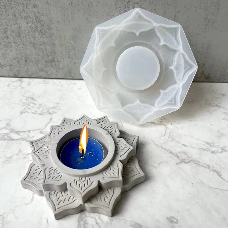 Concrete Candle Jar Silicone M - Serving Tray Mold のレビューと価格