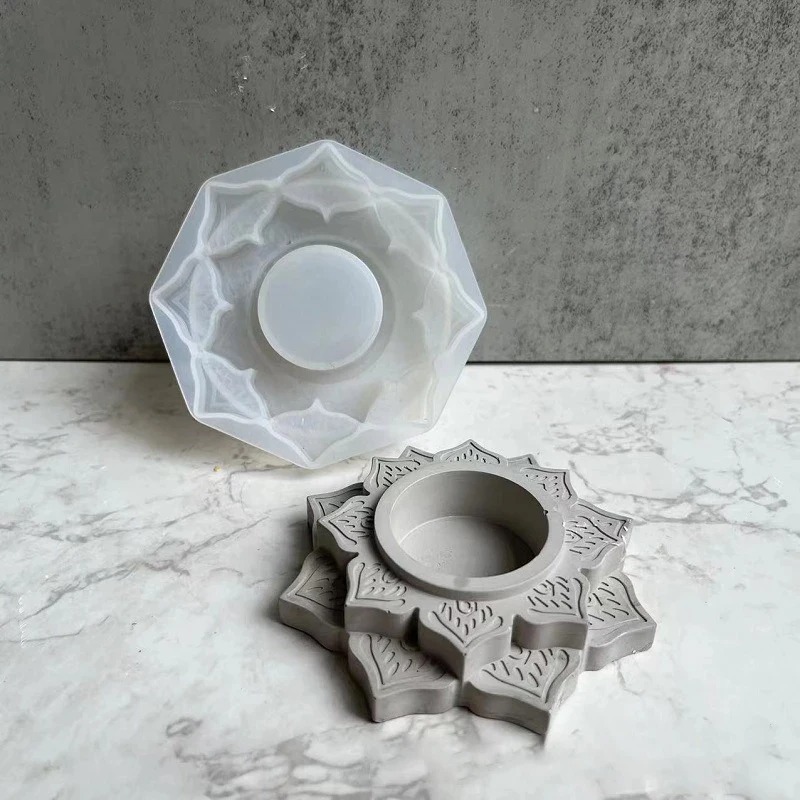 Concrete Candle Jar Silicone M - Serving Tray Mold のレビューと価格
