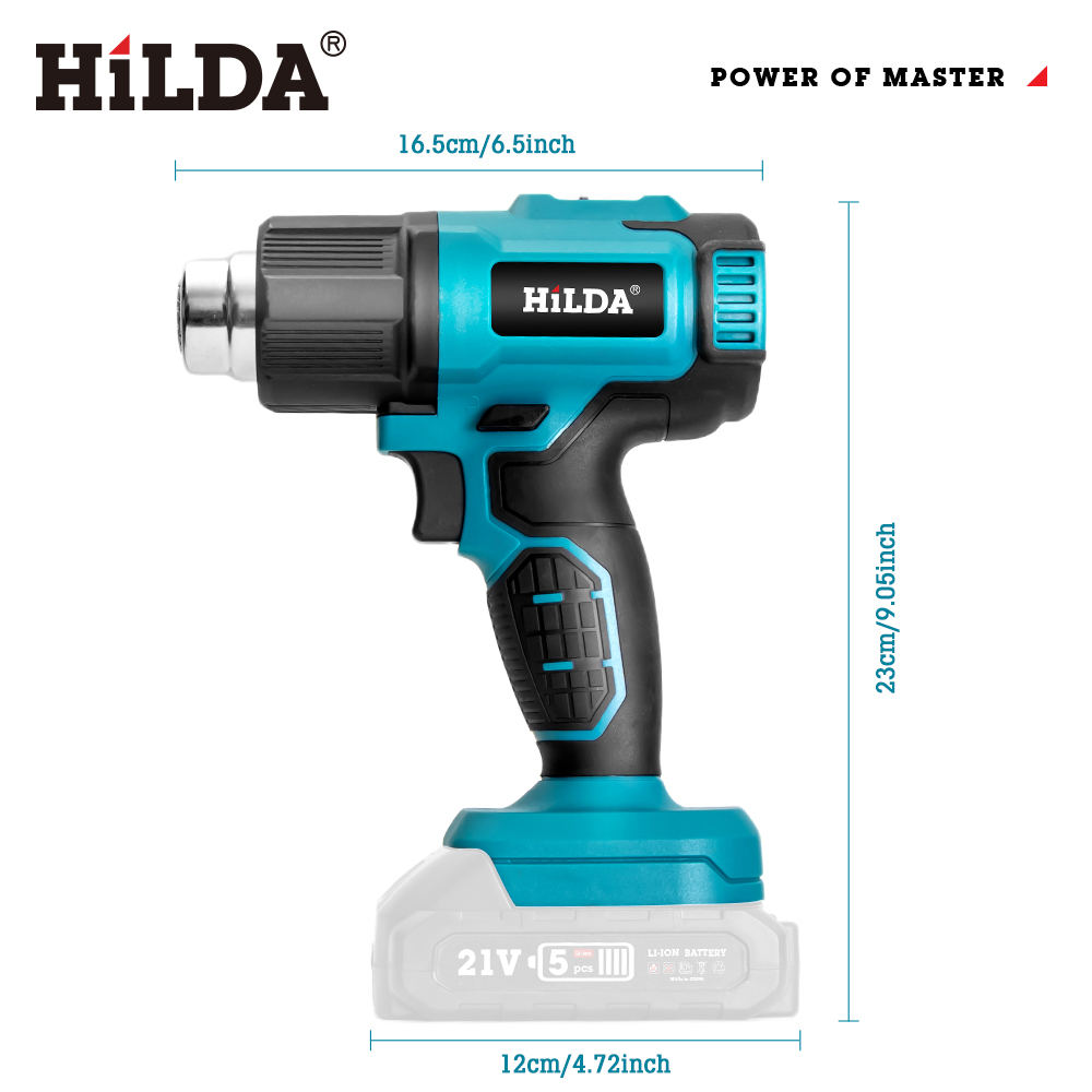 HILDA Handheld Hot Air Gun Adj - Heat Gun Small のレビューと価格