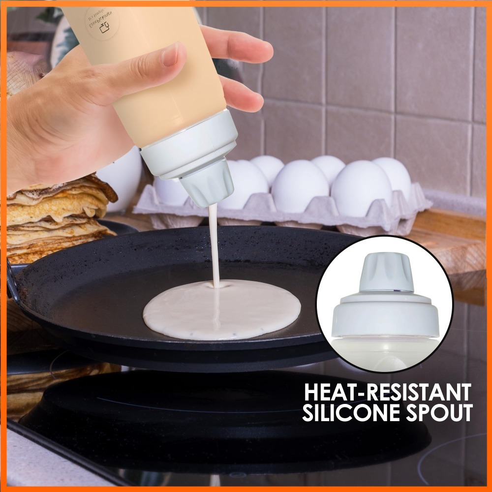 1000ML Silicone Pancake Batter - Mixing Cup Silicone のレビューと価格