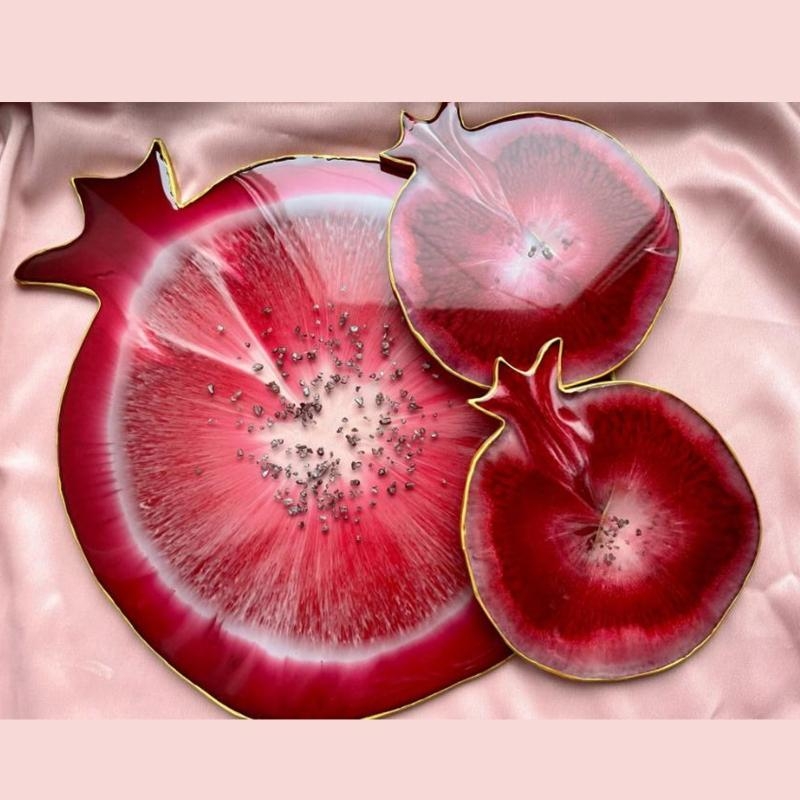X6HE Pomegranate Geode Agate E - Geode Mold Silicone のレビューと価格
